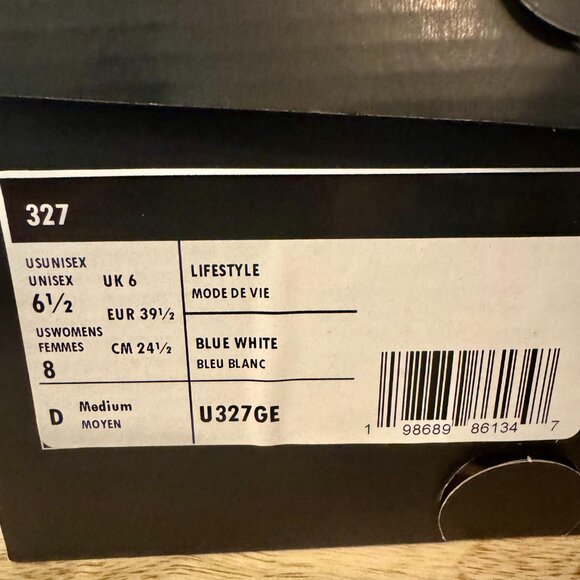 FIGS x New Balance 327 Caribbean Blue – Size 8 – New in Box – Limited Edition - Picture 8 of 16